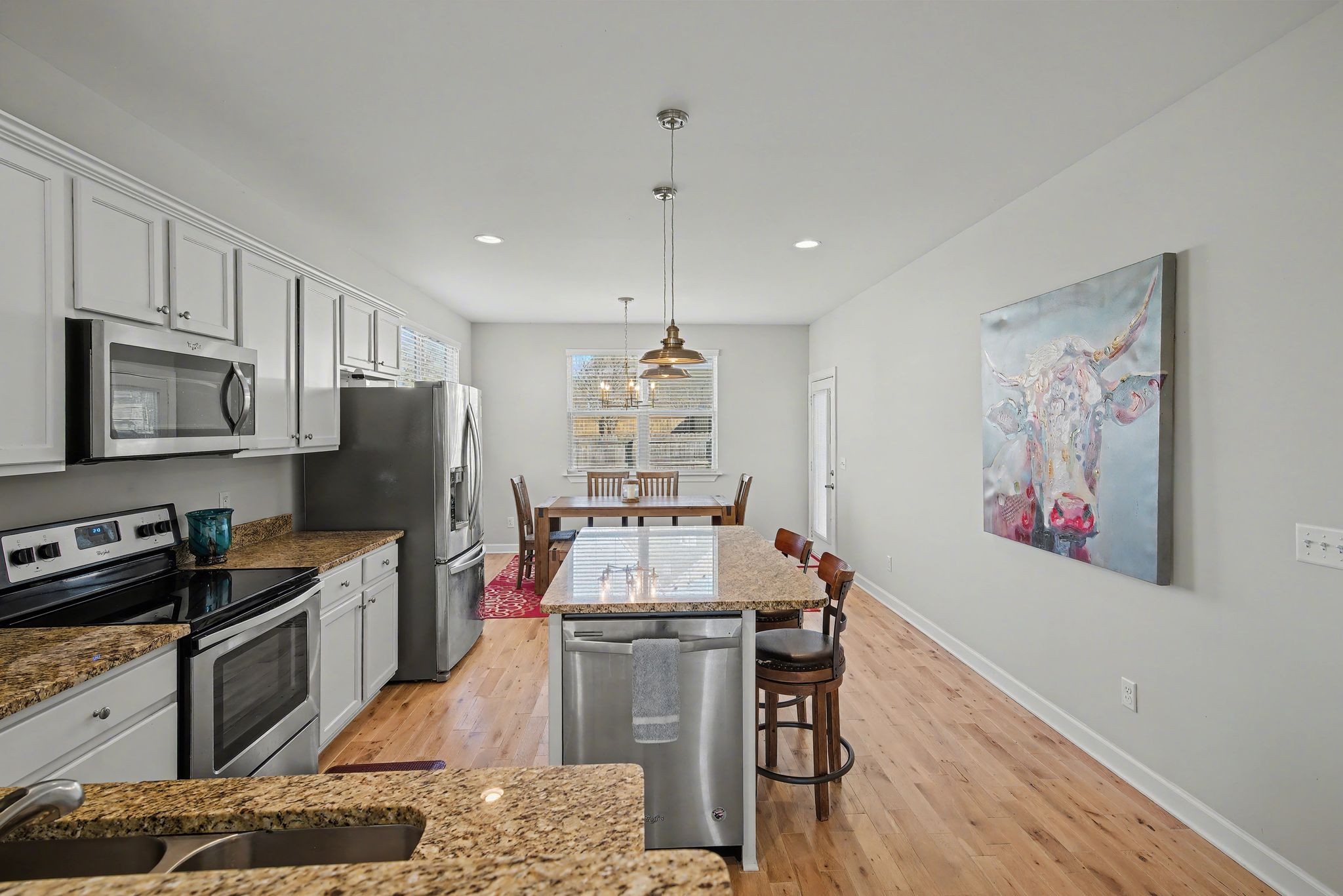912 Pierce Road Madison, TN 37115 - Photo 8 of 32 a kitchen with stainless steel appliances a stove refrigerator sink and microwave