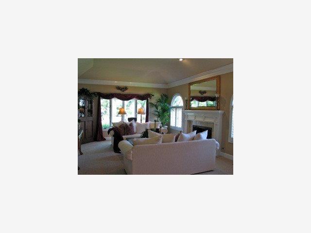 782 Covington Road Los Altos, CA 94024 - Photo 2 of 9 a living room with furniture and a fireplace