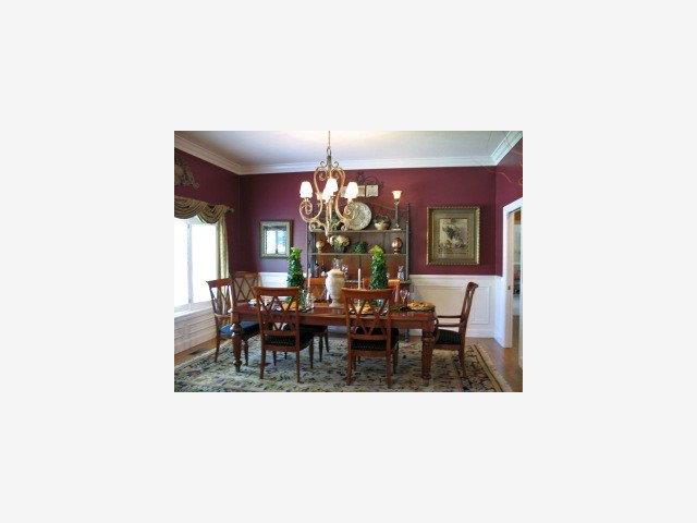 782 Covington Road Los Altos, CA 94024 - Photo 6 of 9 a view of a dining room with furniture and chandelier
