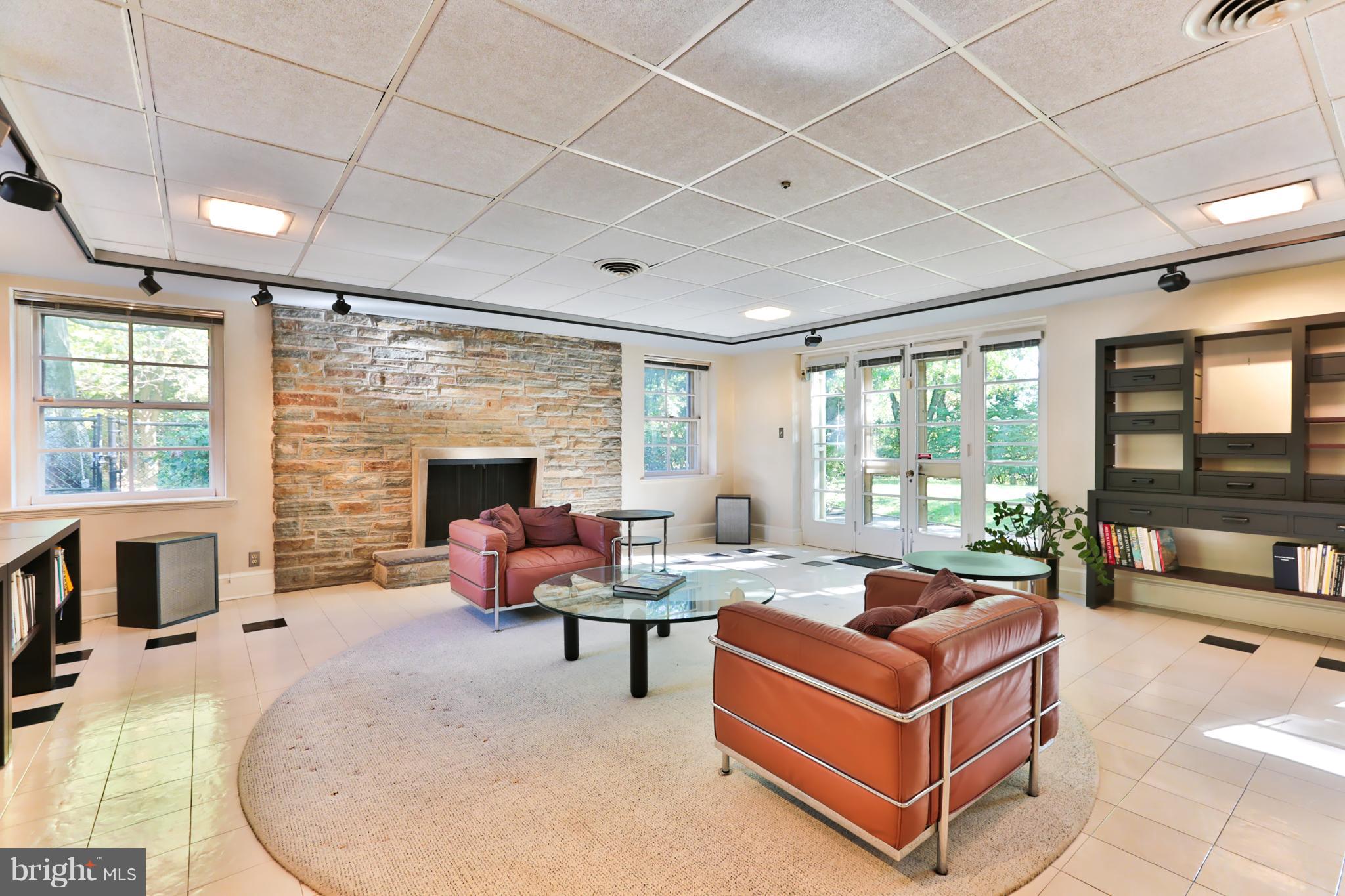 3408 Old Court Road Baltimore, MD 21208 - Photo 19 of 30 Family Room with Fireplace