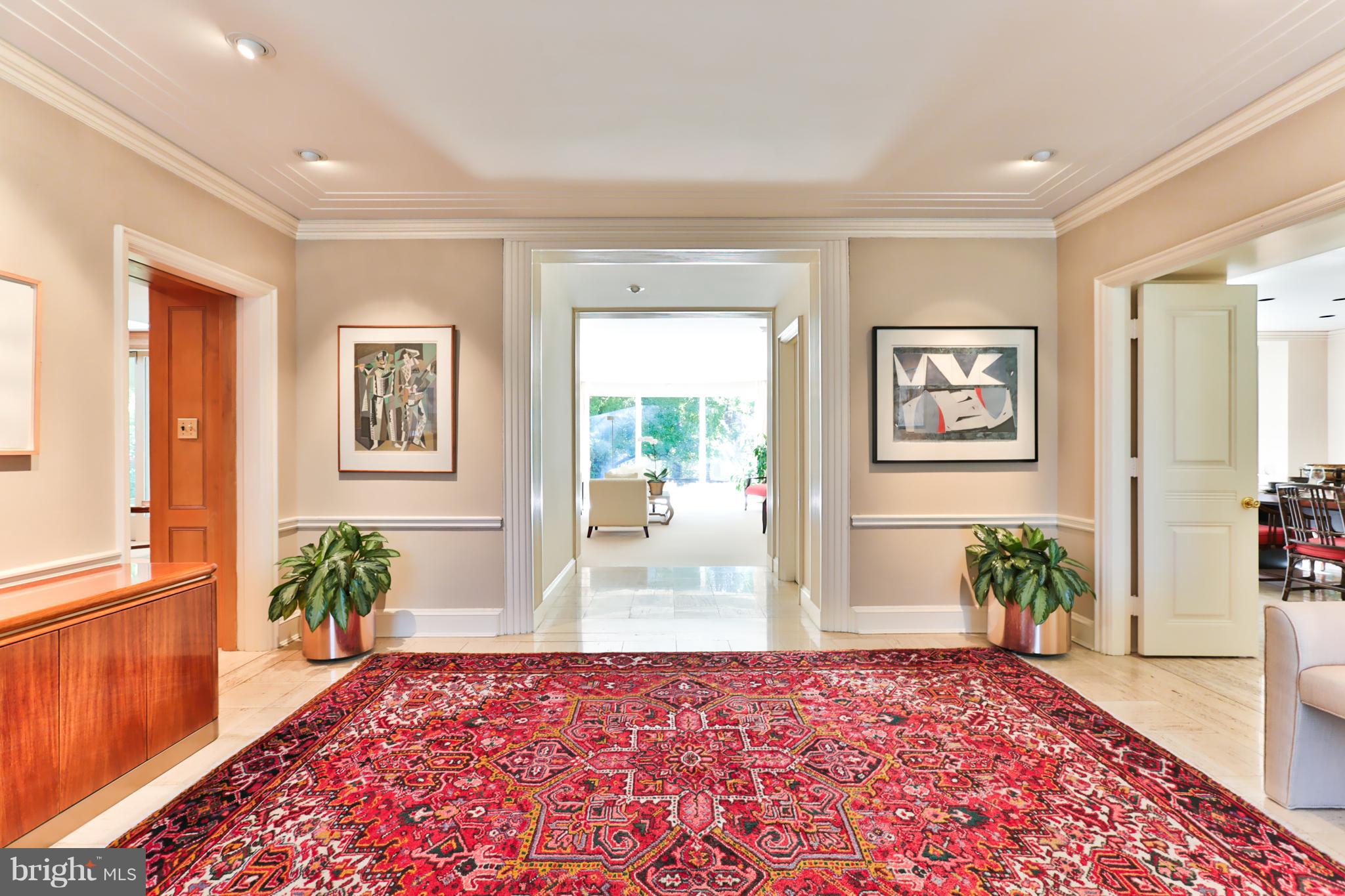 3408 Old Court Road Baltimore, MD 21208 - Photo 3 of 30 Exquisite Foyer