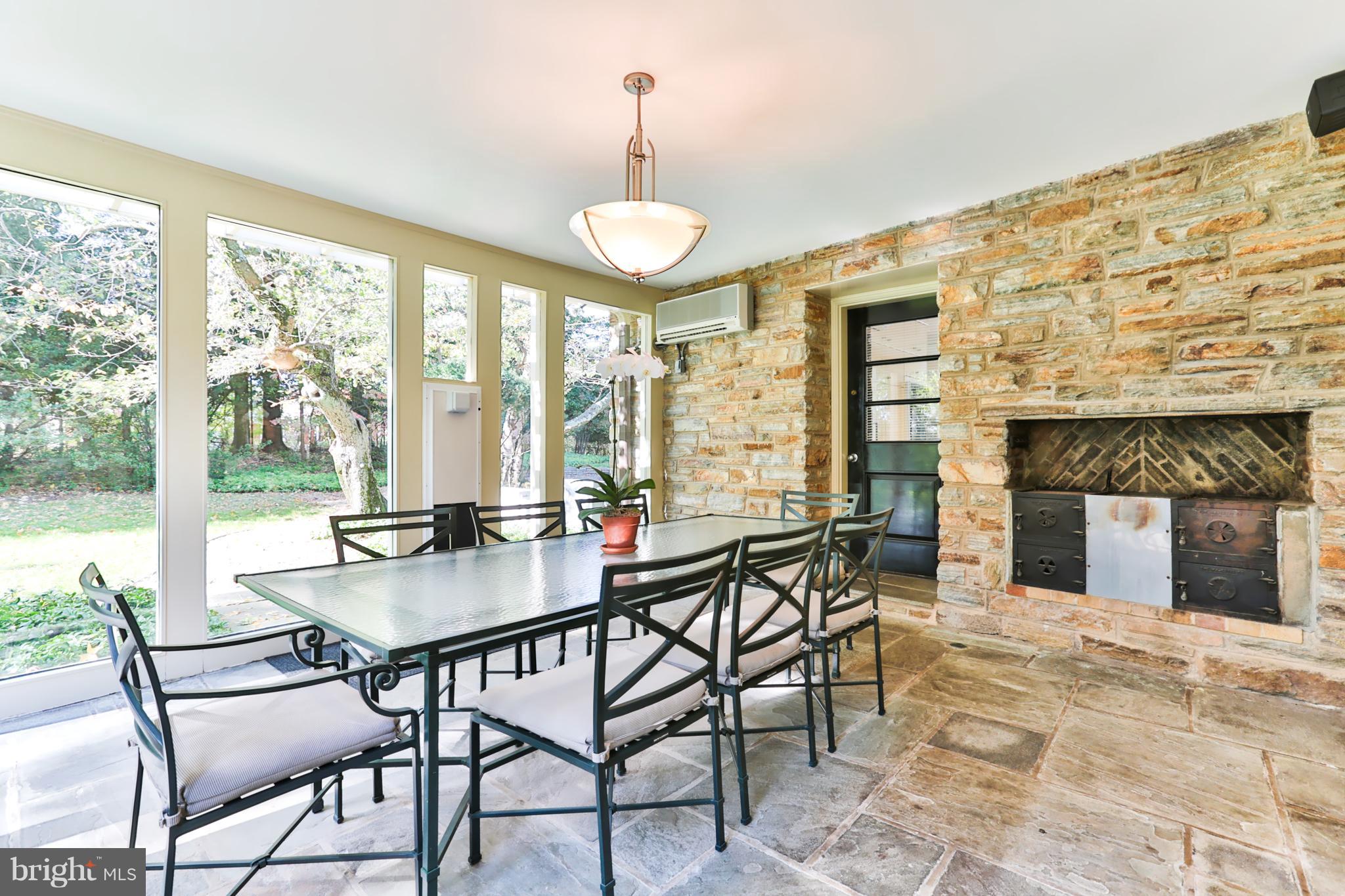 3408 Old Court Road Baltimore, MD 21208 - Photo 10 of 30 Sunroom with Built in Grill