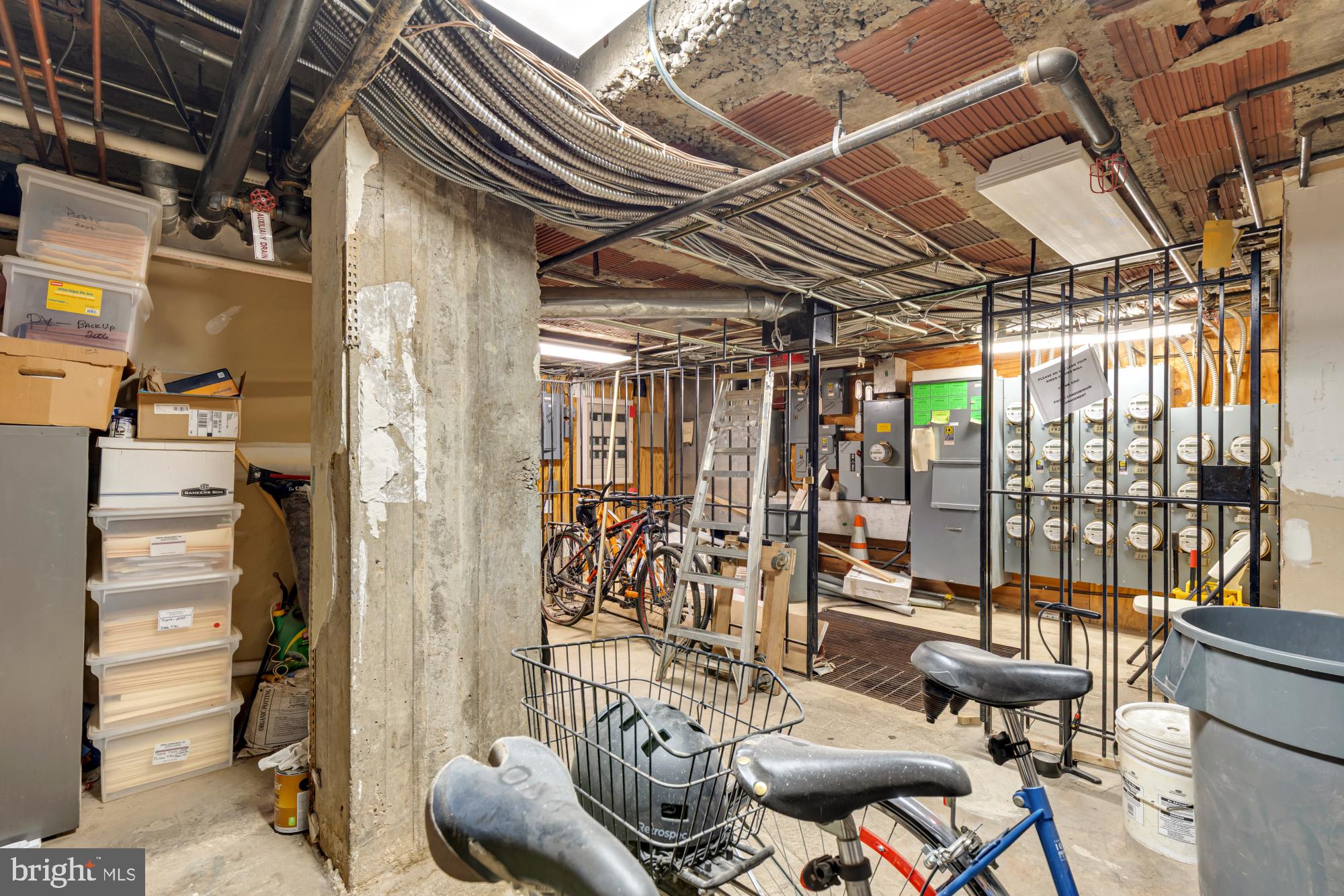 1727 R Street Northwest, Unit 402 Washington, DC 20009 - Photo 30 of 35 Secure Bicycle Storage in Building Lower Level