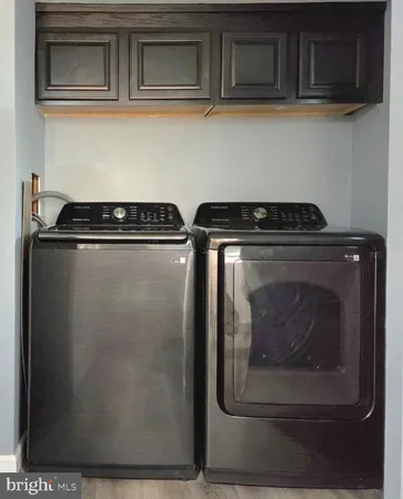 a view of washer and dryer