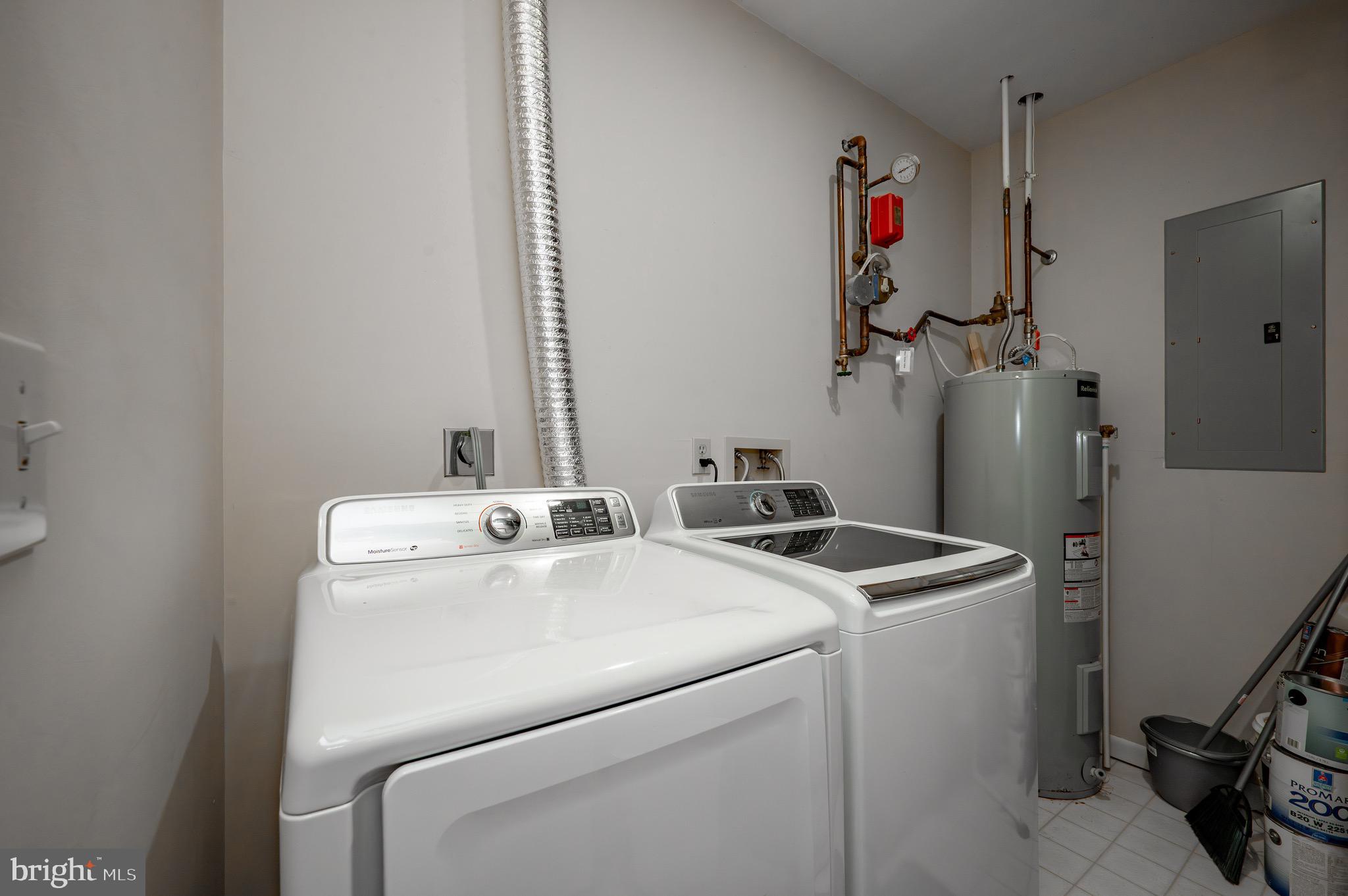 257 Marsh Hill Road, Unit 44 McHenry, MD 21541 - Photo 22 of 50 a utility room with dryer and washer