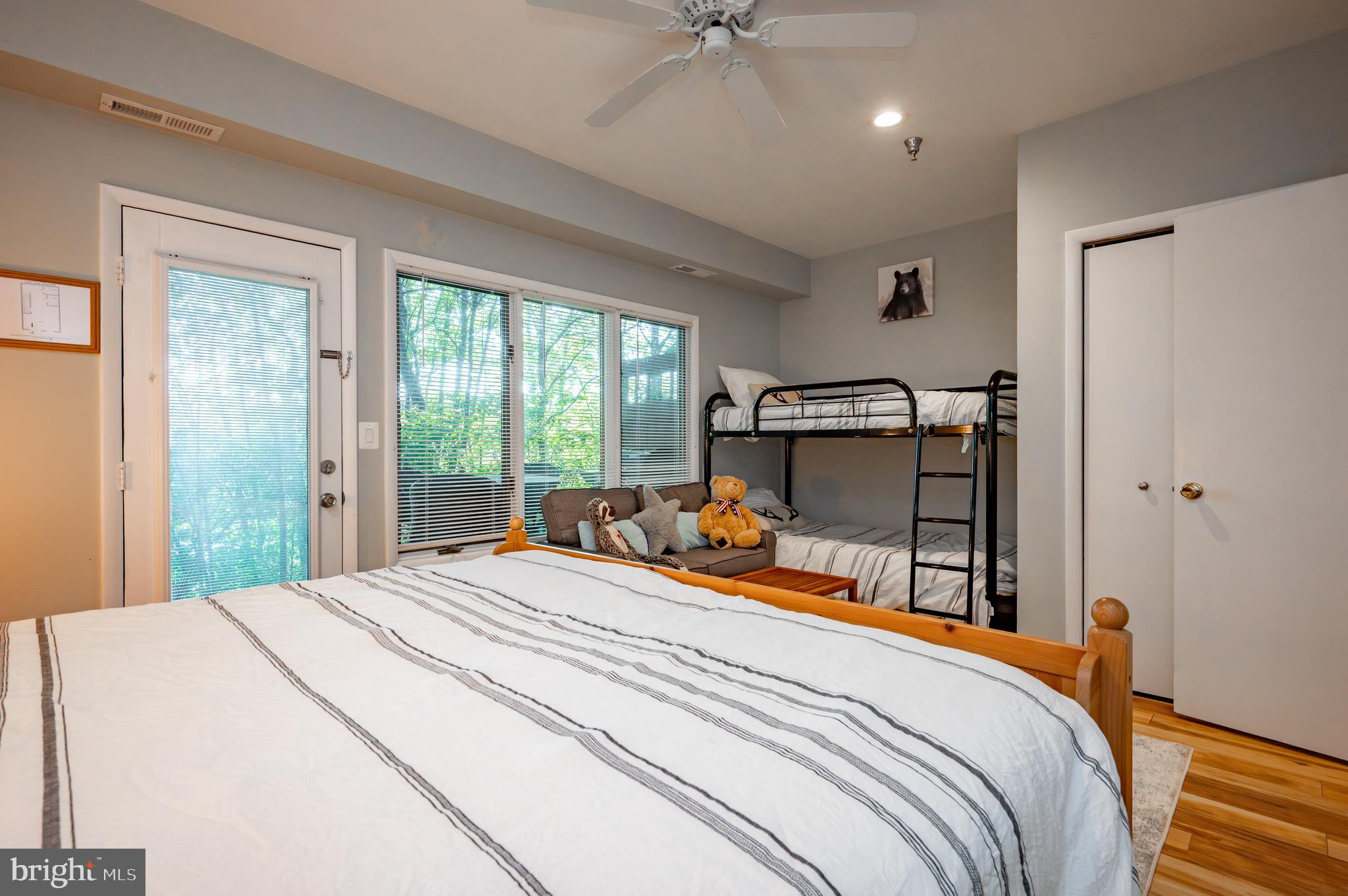 257 Marsh Hill Road, Unit 44 McHenry, MD 21541 - Photo 25 of 50 a bedroom with a bed and window