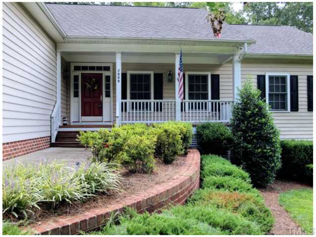 2809 Cowley Road Cary, NC 27518 - Photo 2 of 25 Covered Front Porch, Nice Landscaping.