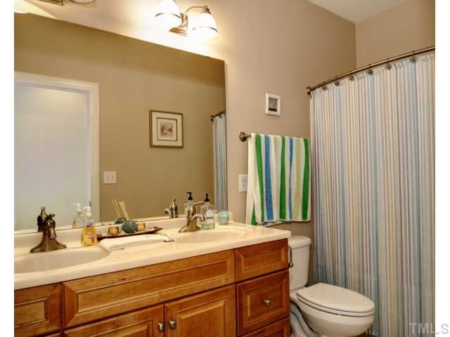 2809 Cowley Road Cary, NC 27518 - Photo 24 of 25 Double Sinks in the guest bath on the main level