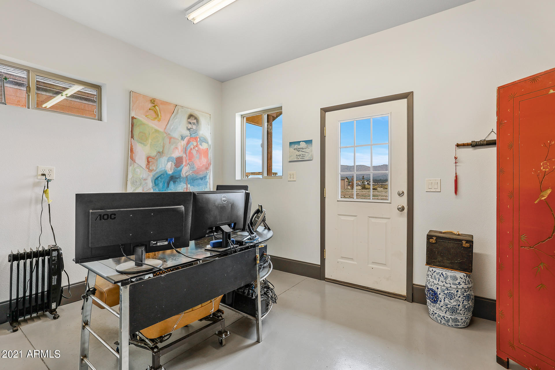 9676 North Bryant Road Flagstaff, AZ 86004 - Photo 29 of 42 Office Area Via Garage or Outside