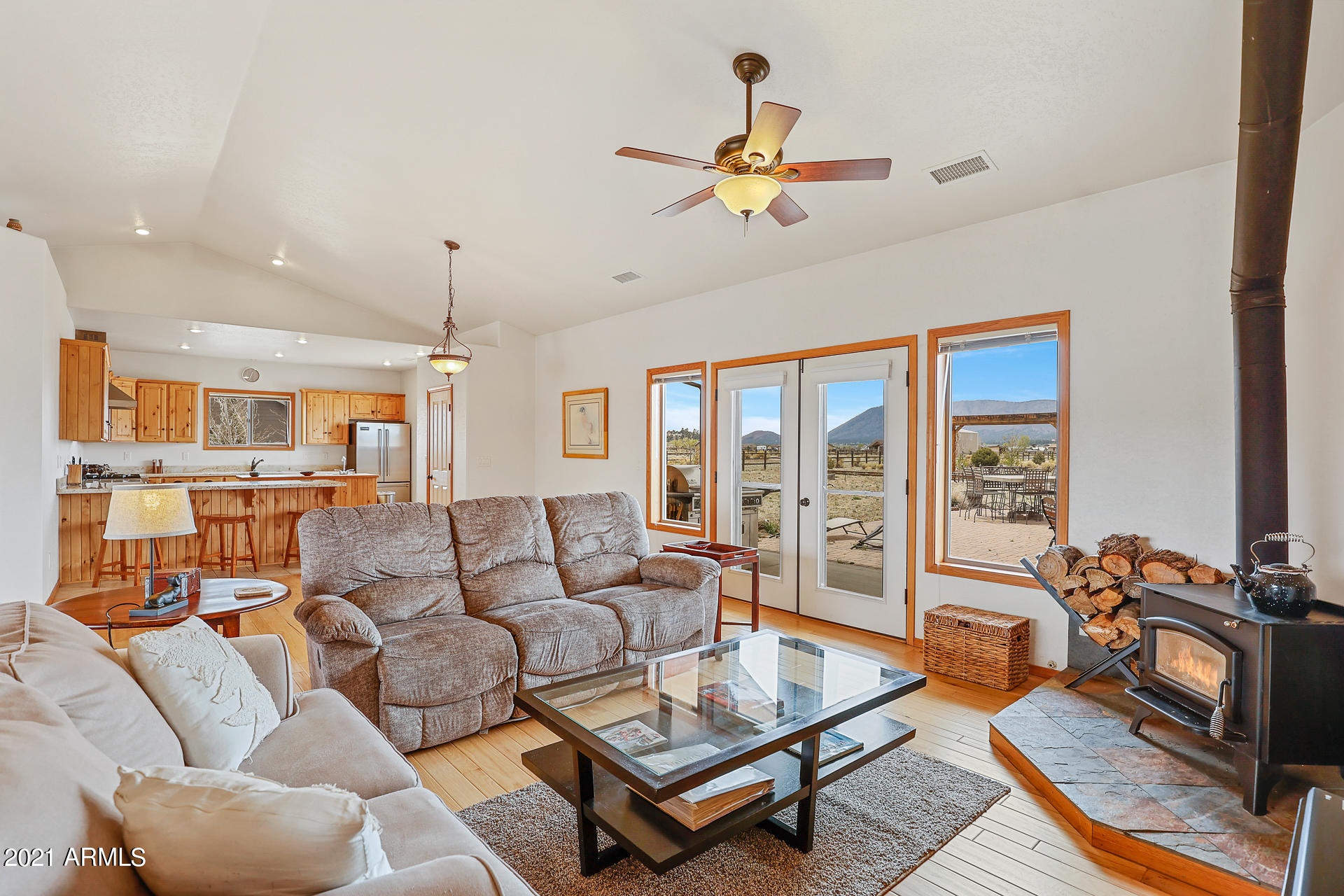 9676 North Bryant Road Flagstaff, AZ 86004 - Photo 6 of 42 Views from Living Room