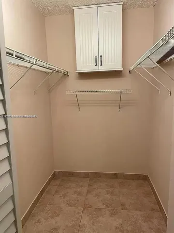 a view of walk in closet