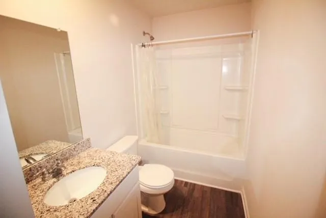a en suite bathroom with a sink