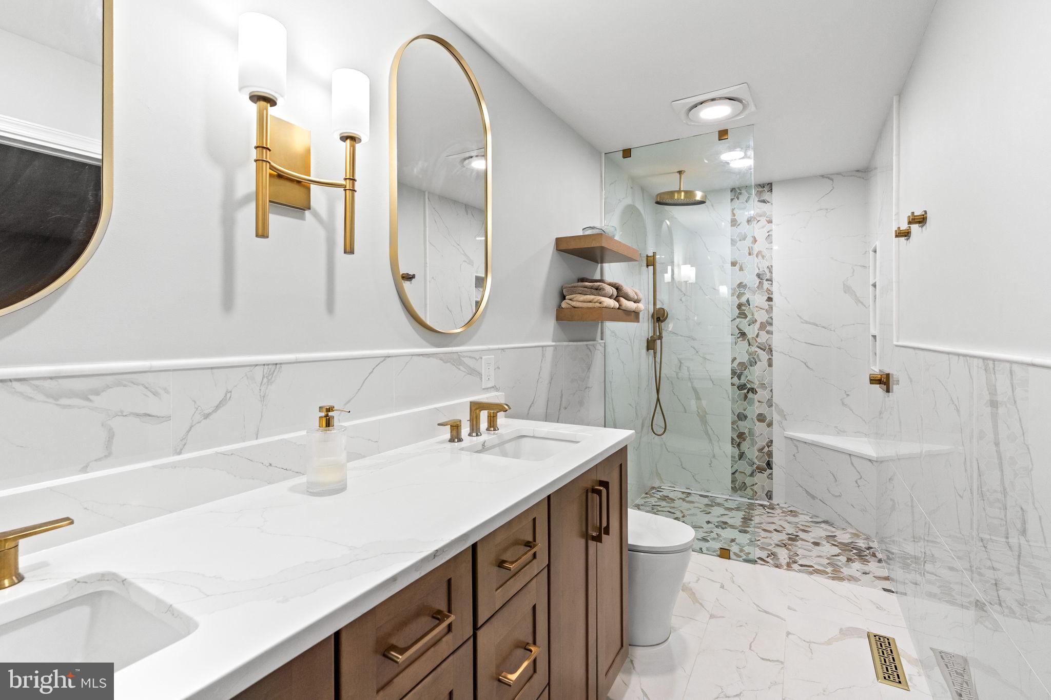 1901 Buckthorn Lane Reston, VA 20191 - Photo 24 of 50 Primary Bathroom, upgraded ,rebuilt & beautiful
