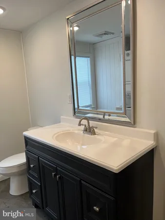 a bathroom with a sink and a toilet