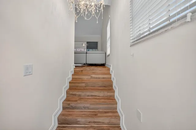 a view of a city with an ocean view