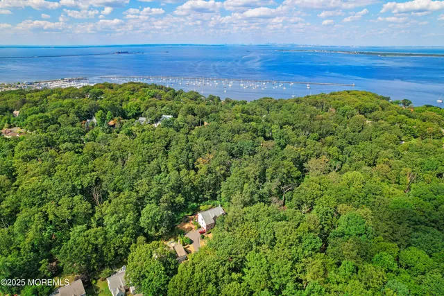 a view of a yard with an outdoor space