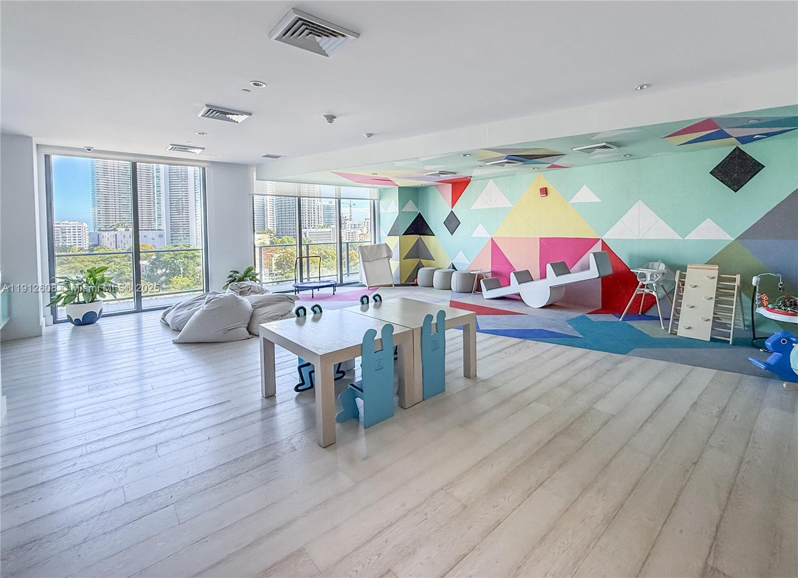 121 Northeast 34th Street, Unit 2003 Miami, FL 33137 - Photo 22 of 27 a living room with furniture and wooden floor