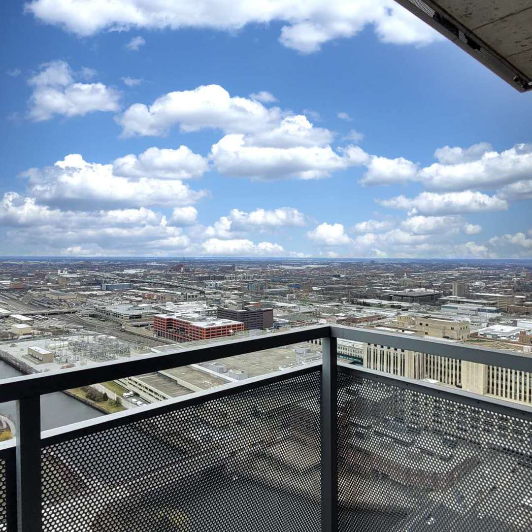 Undisclosed Address Chicago, IL 60607 - Photo 22 of 26 a view of a city from a balcony