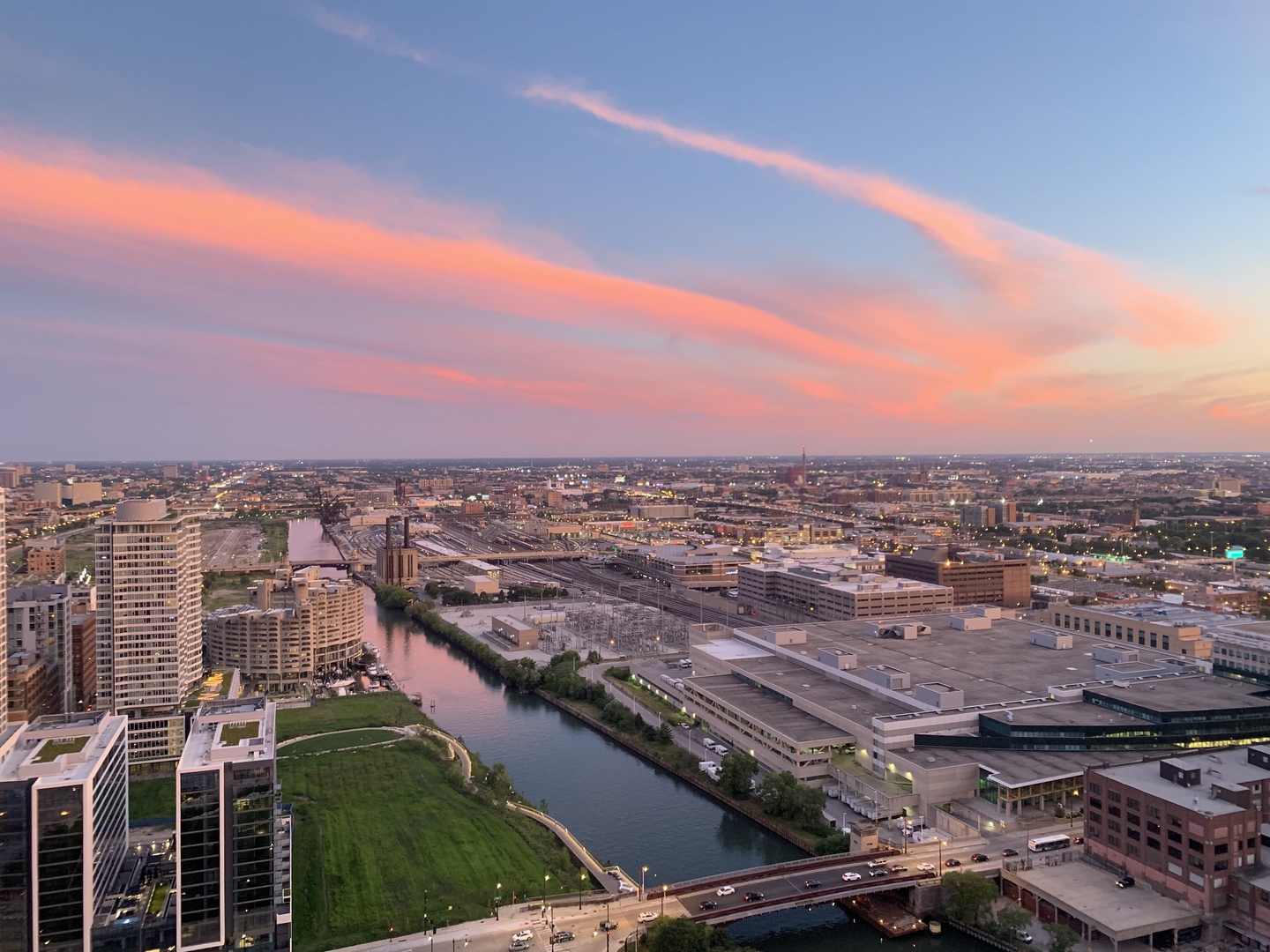 Undisclosed Address Chicago, IL 60607 - Photo 23 of 26 an aerial view of a city