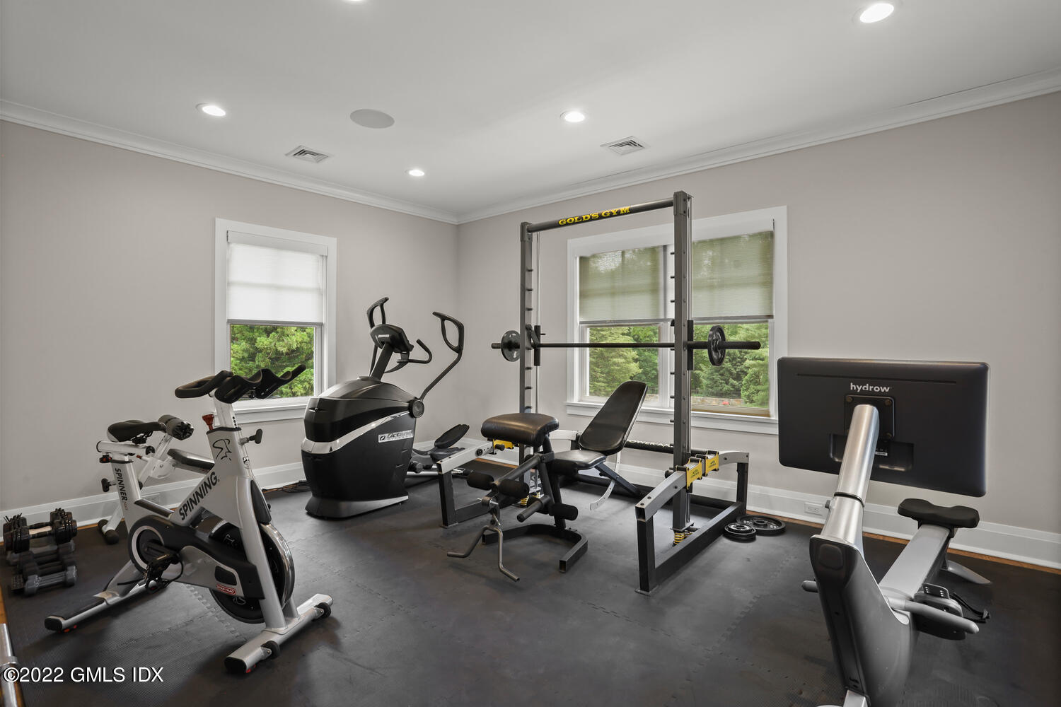2 Loch Lane Greenwich, CT 06830 - Photo 48 of 64 a view of a room with gym equipment
