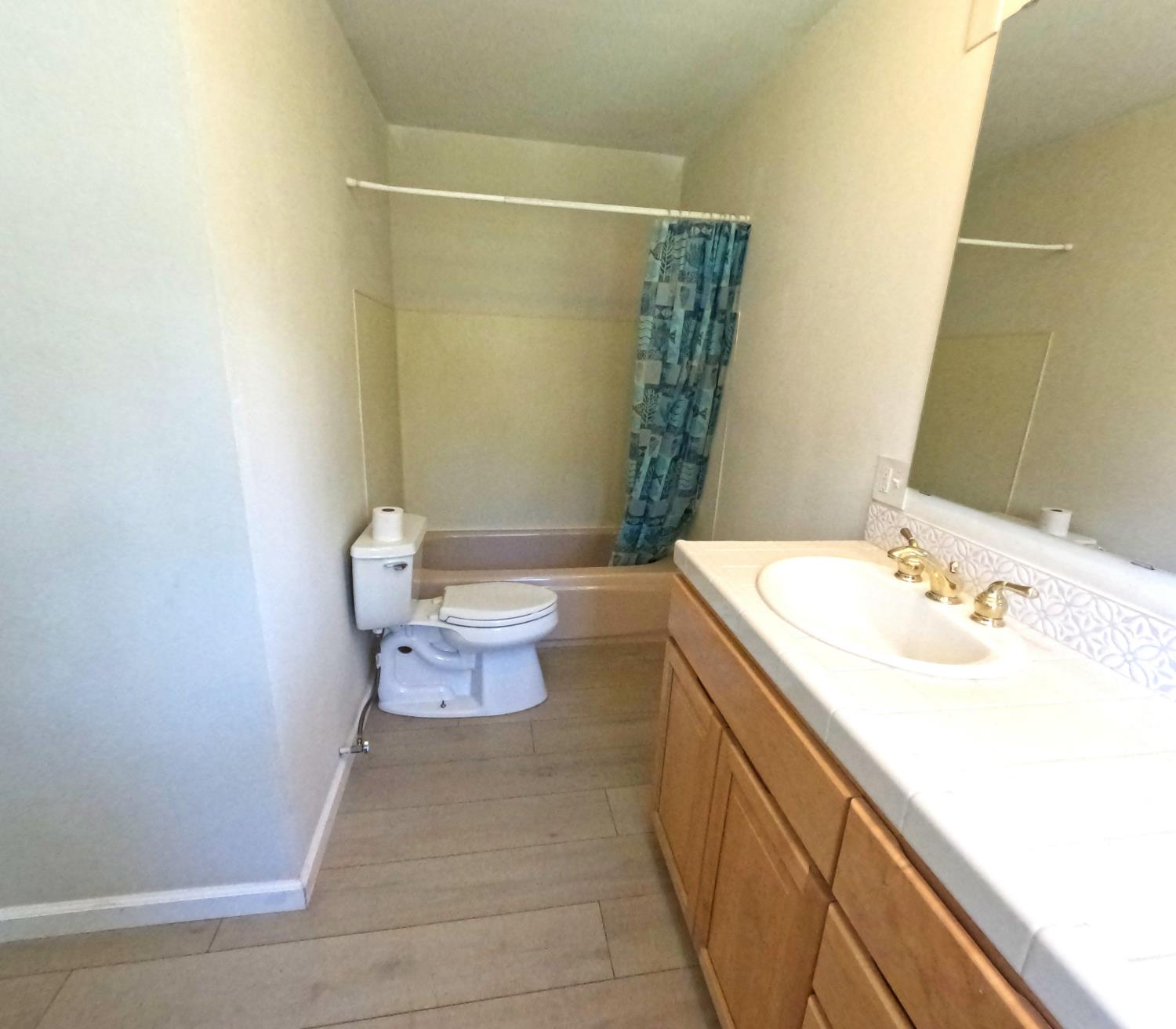 21665 Manton School Road Manton, CA 96059 - Photo 11 of 30 a bathroom with a sink and a mirror