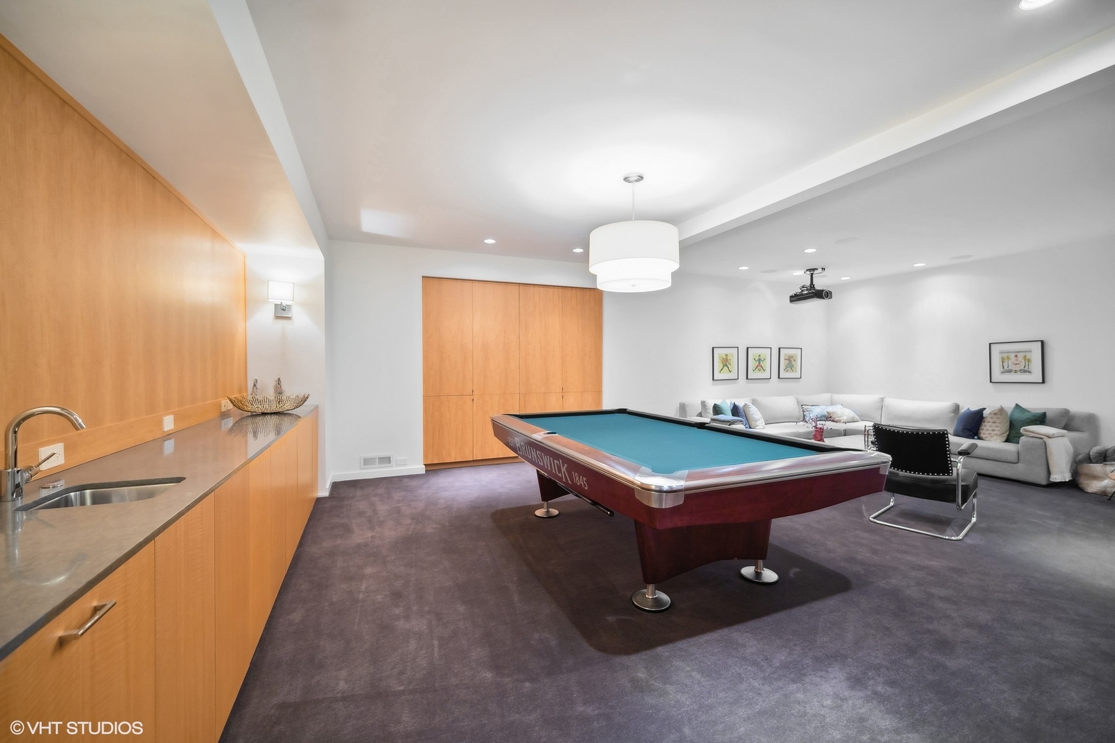 516 Sheridan Road Glencoe, IL 60022 - Photo 41 of 45 a room with furniture and a pool table