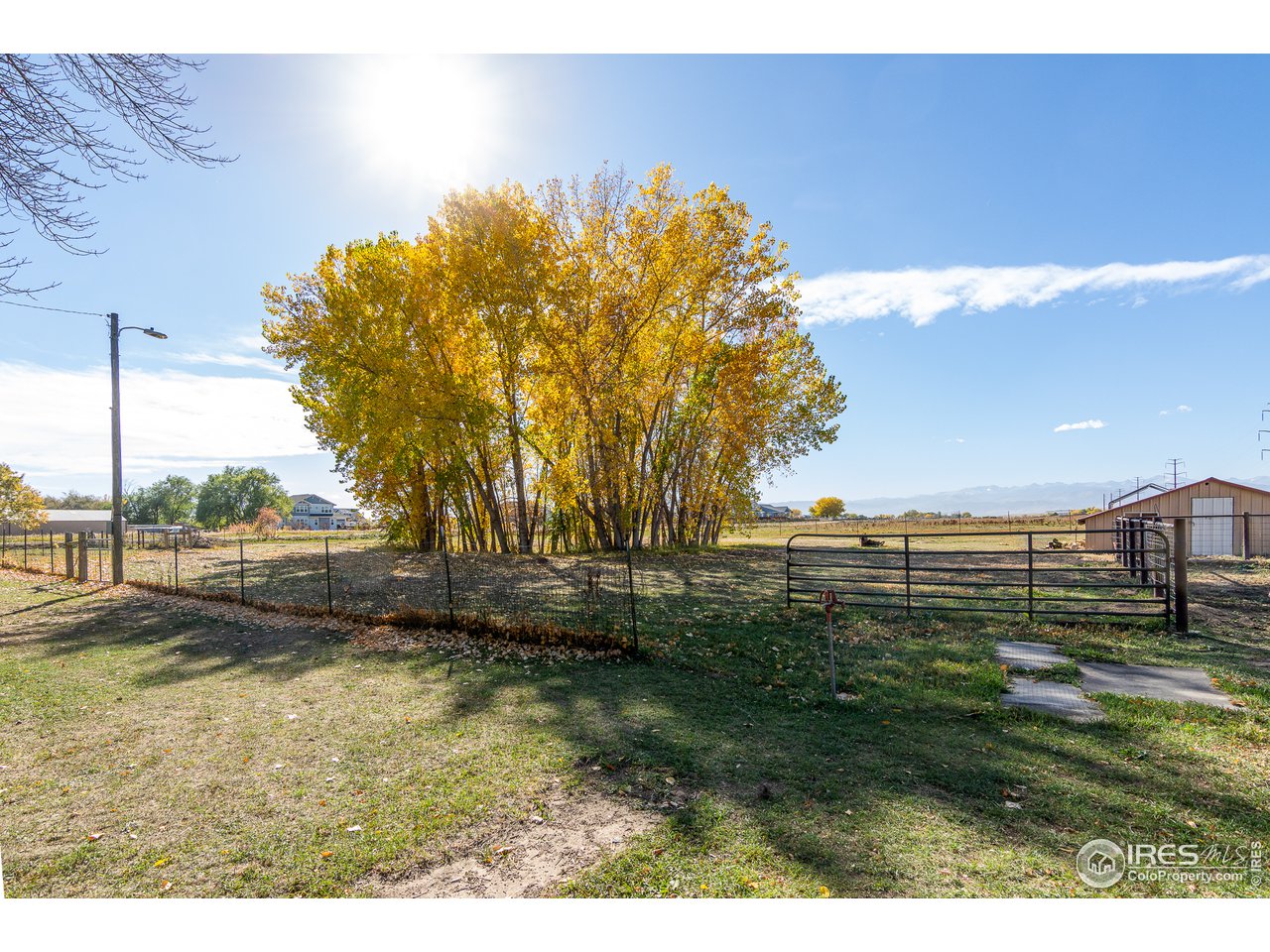 4579 Northeast County Line Road Erie, CO 80516 - Photo 28 of 38 a view of a backyard