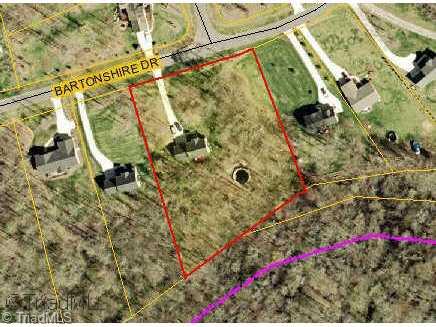 8115 Bartonshire Drive Oak Ridge, NC 27310 - Photo 3 of 9 Other. Aerial Property Lot View