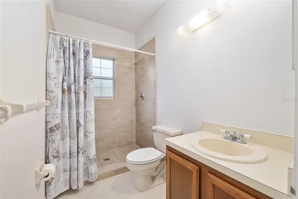 a room with furniture and window