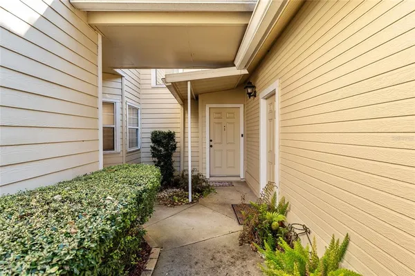 a view of a large window with wooden floor