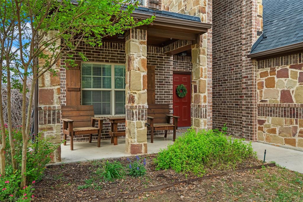 2322 Trace Ridge Drive Weatherford, TX 76087 - Photo 3 of 30 Property entrance with brick and a porch