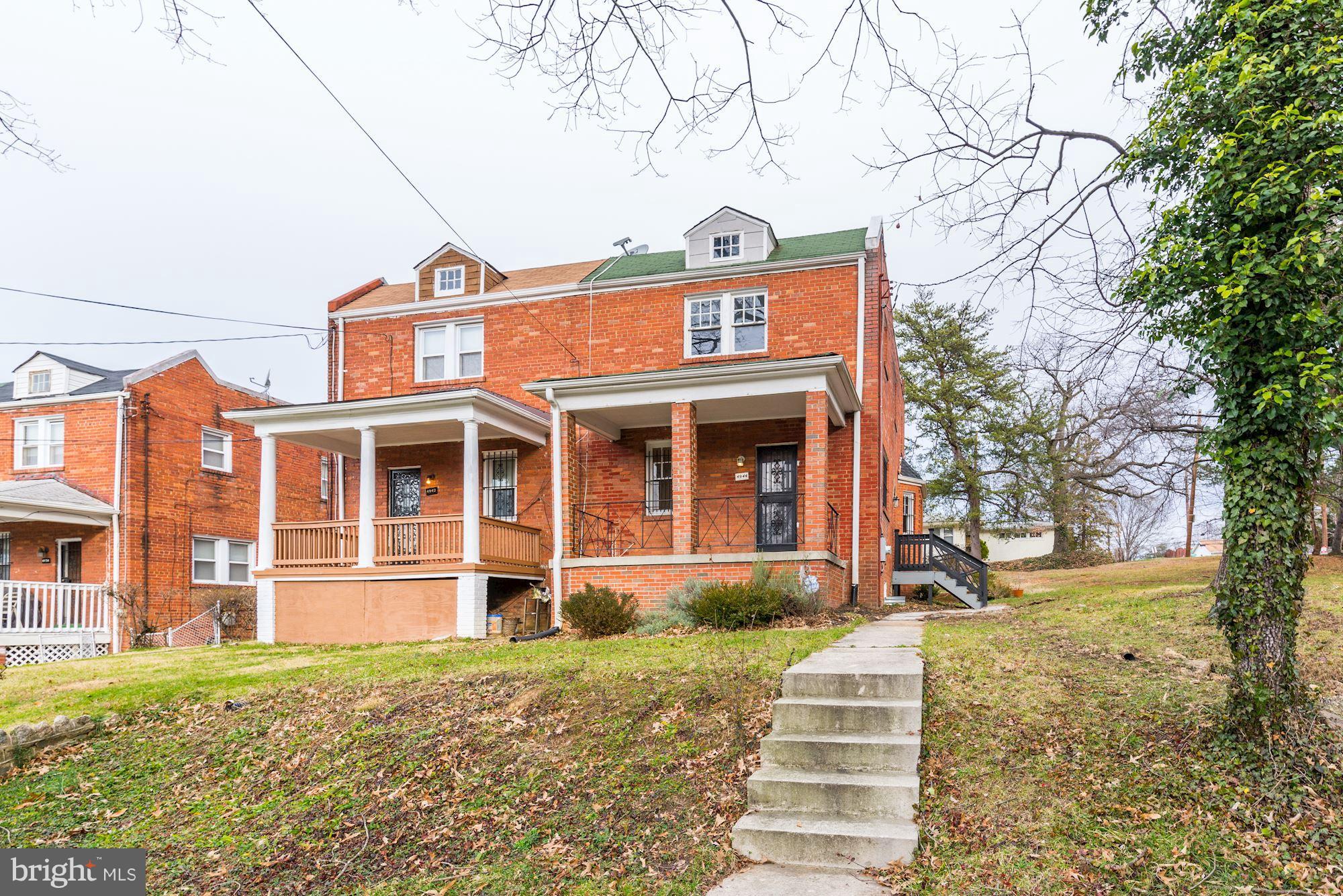 4944 East Capitol Street Northeast Washington, DC 20019 - Photo 2 of 26 Perched high off East Capitol Street