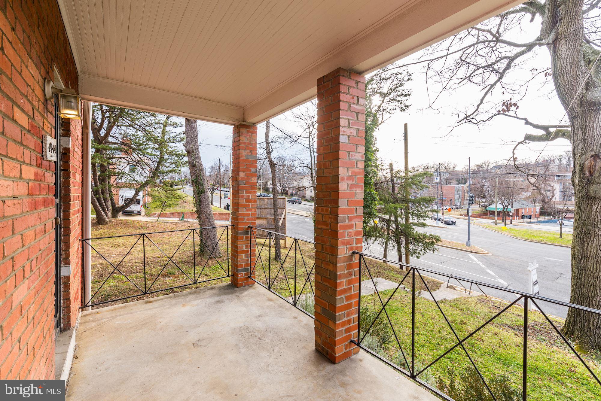 4944 East Capitol Street Northeast Washington, DC 20019 - Photo 15 of 26 Long vistas from the front porch