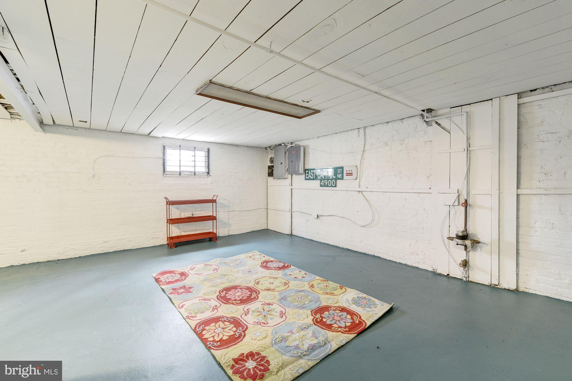 4944 East Capitol Street Northeast Washington, DC 20019 - Photo 23 of 26 Unfinished basement