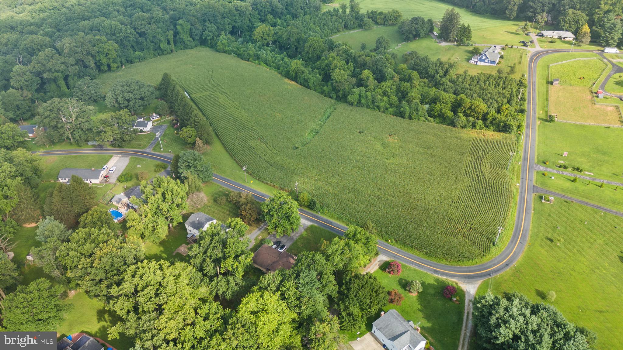 2016 Durham Road Fallston, MD 21047 - Photo 36 of 43 an aerial view of a residential houses with swimming pool and outdoor space