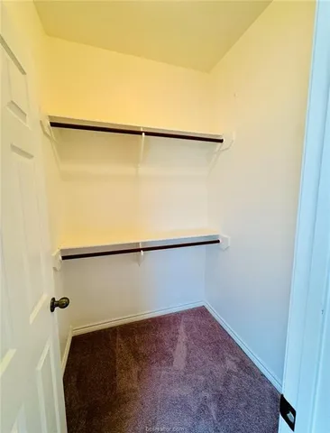 a view of walk in closet