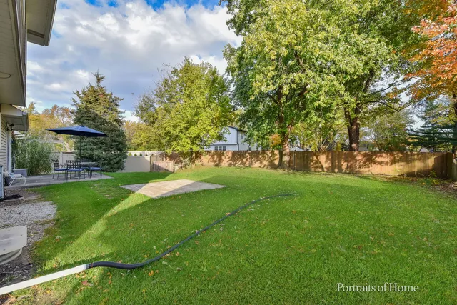 a view of a green field