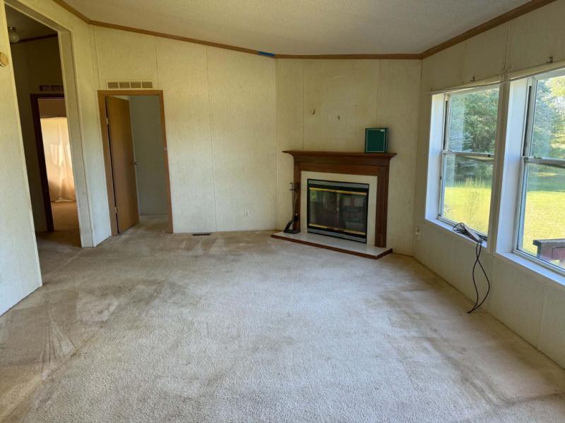 5800 Brining Road Port Hope, MI 48468 - Photo 9 of 16 living room with fireplace