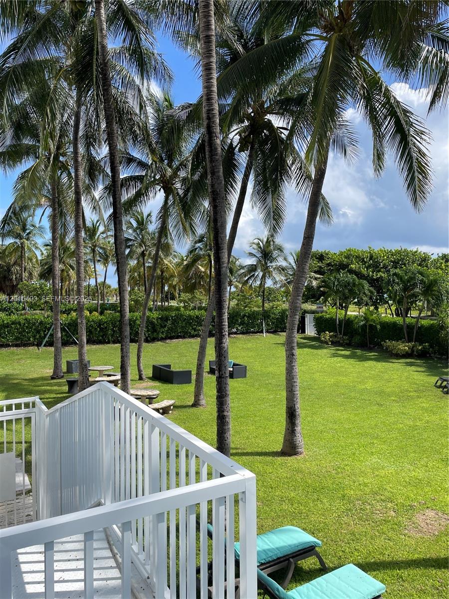 9195 Collins Avenue, Unit 1012 Surfside, FL 33154 - Photo 21 of 27 a view of an outdoor space and yard