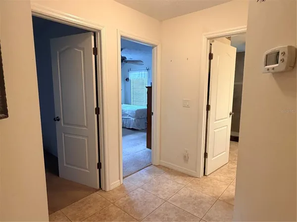 a view of a bathroom with a bathroom