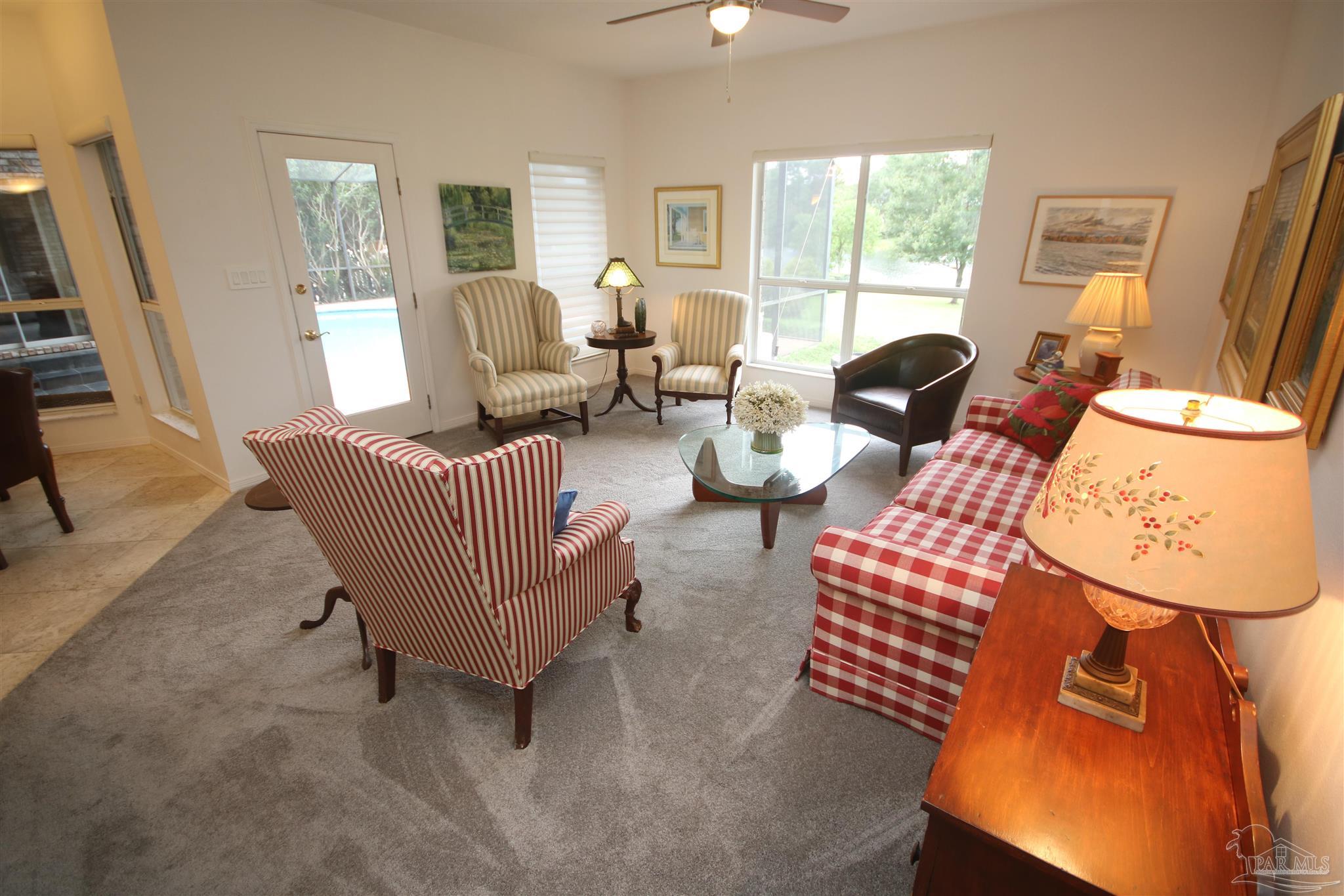 3286 Abel Avenue Pace, FL 32571 - Photo 16 of 55 fabulous view of the lake & saltwater pool.