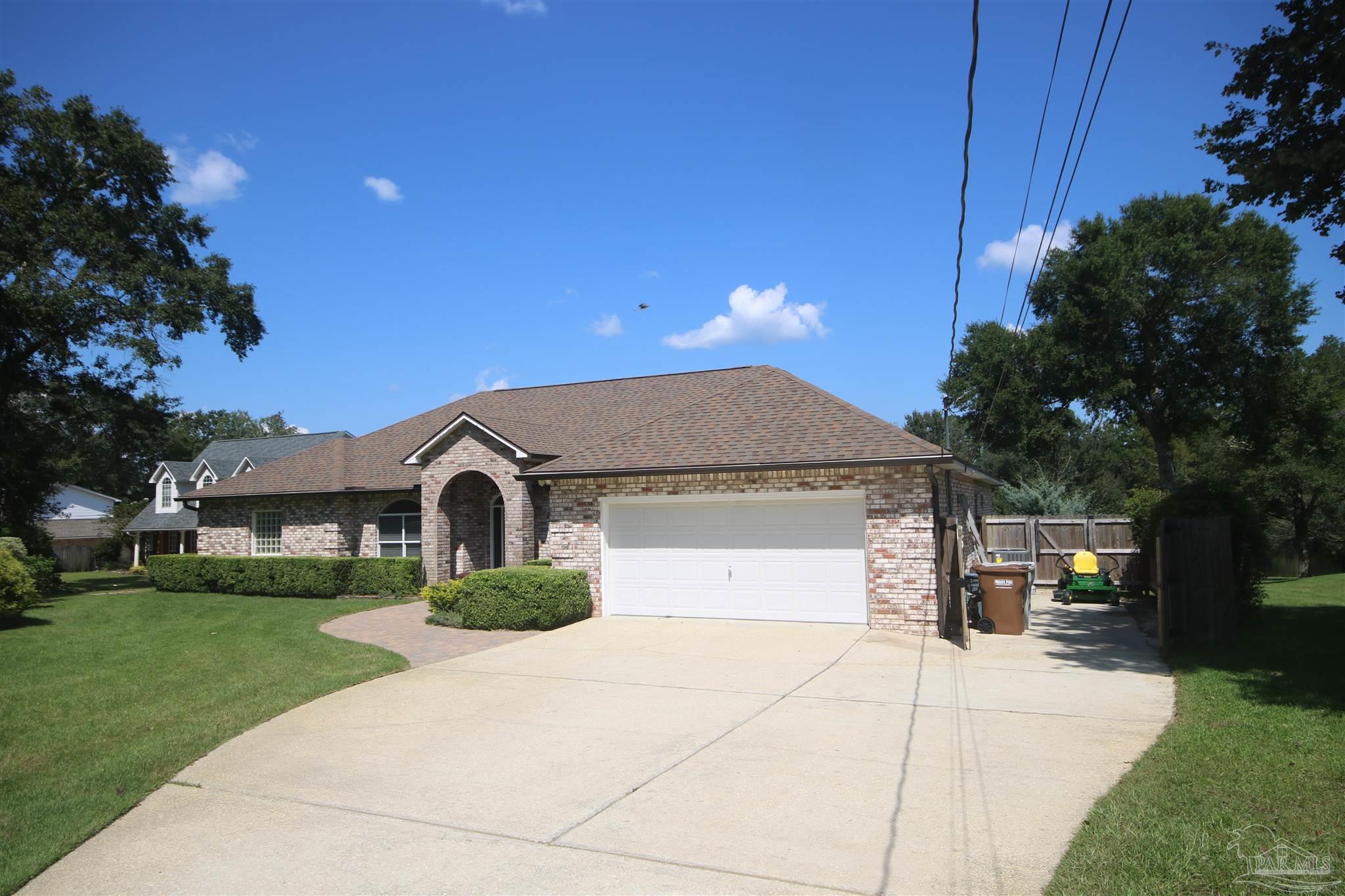 3286 Abel Avenue Pace, FL 32571 - Photo 47 of 55 garage is 12.6" x 28'. 9' DD Gate & 4" Walk Gate.