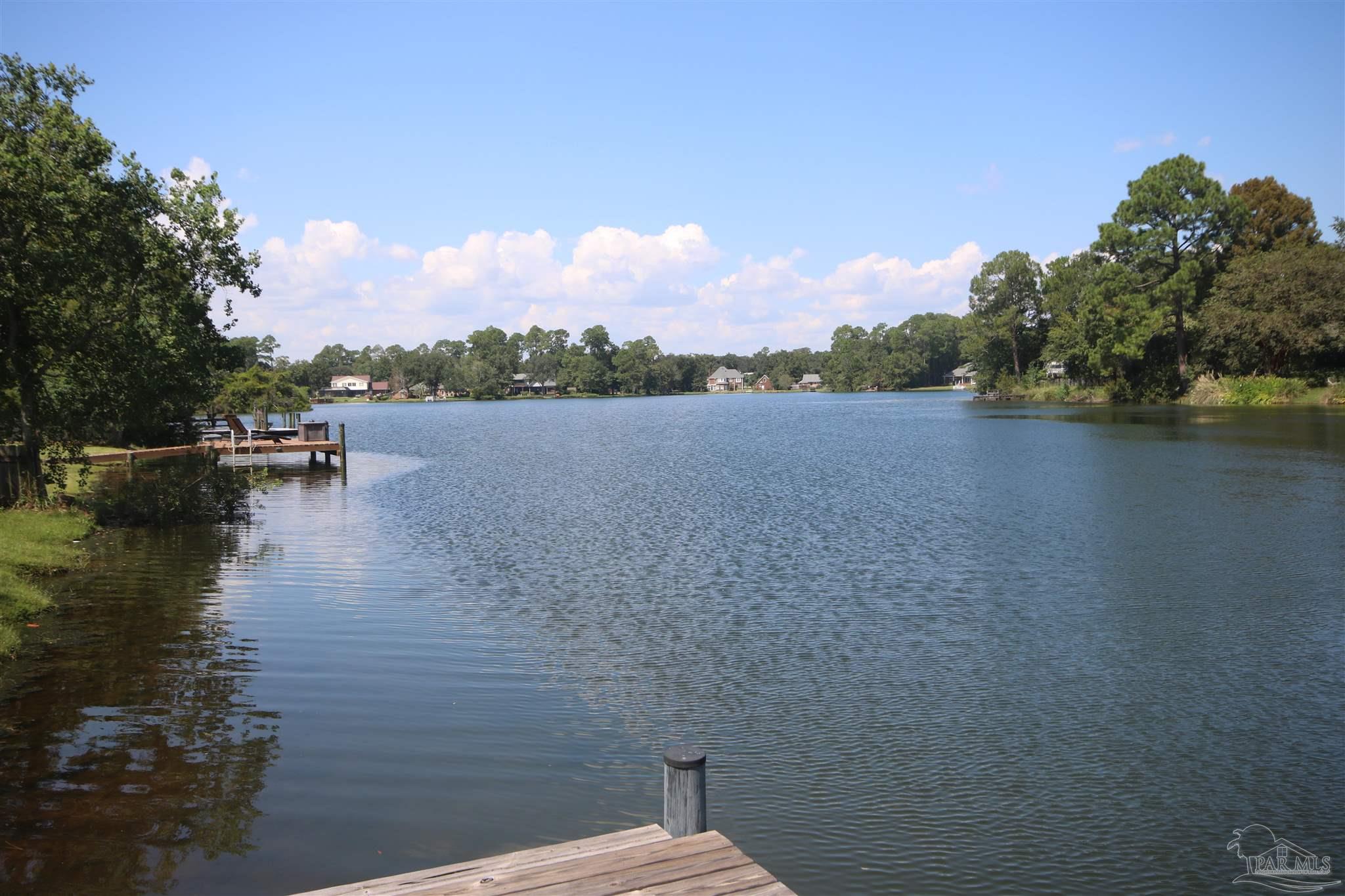 3286 Abel Avenue Pace, FL 32571 - Photo 51 of 55 from your 8 x 16 Pier. 52 Acre lake ~Spring fed.
