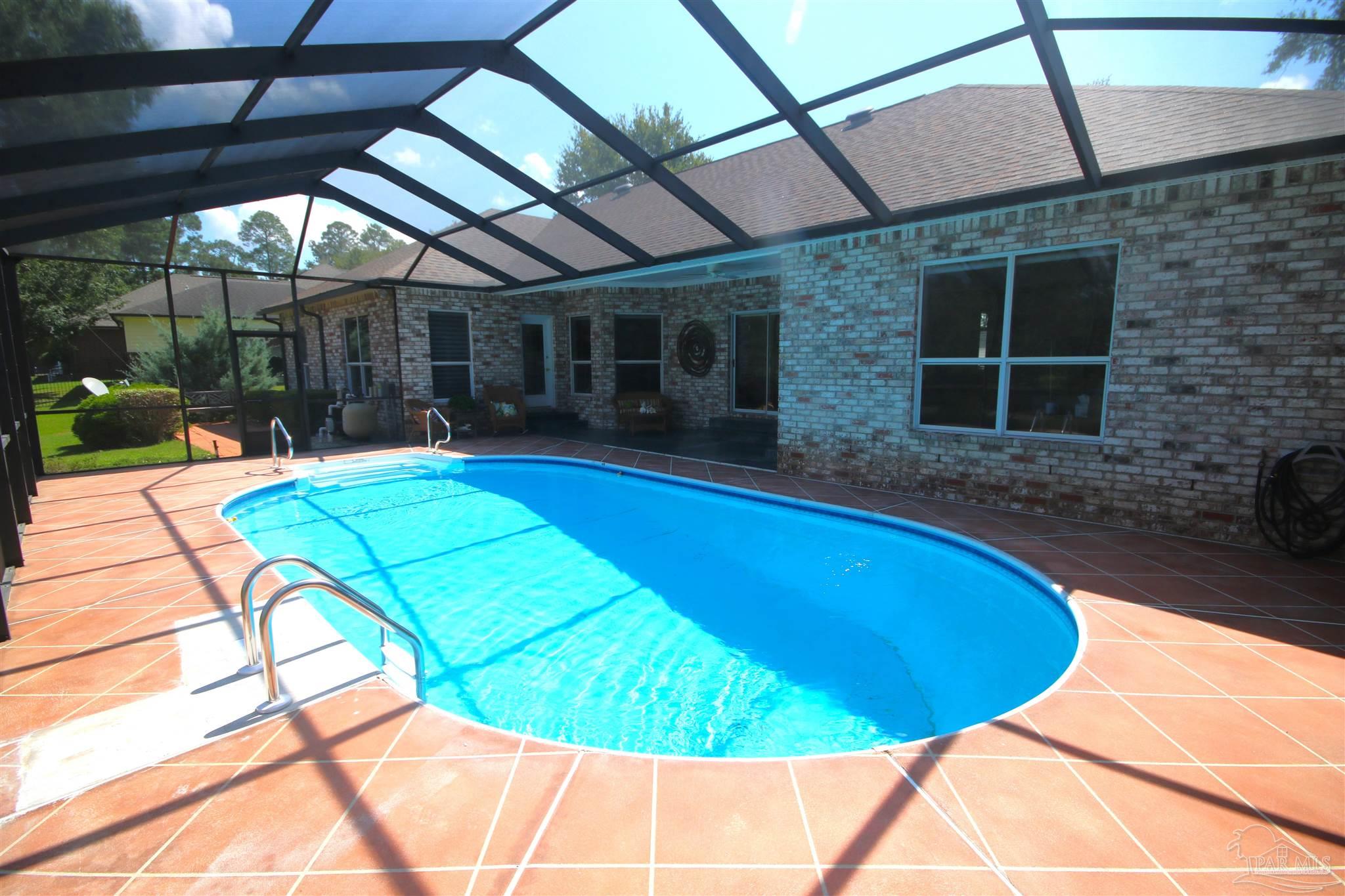 3286 Abel Avenue Pace, FL 32571 - Photo 54 of 55 is 3' & 6' at deep end. Width-15', Length 33'.