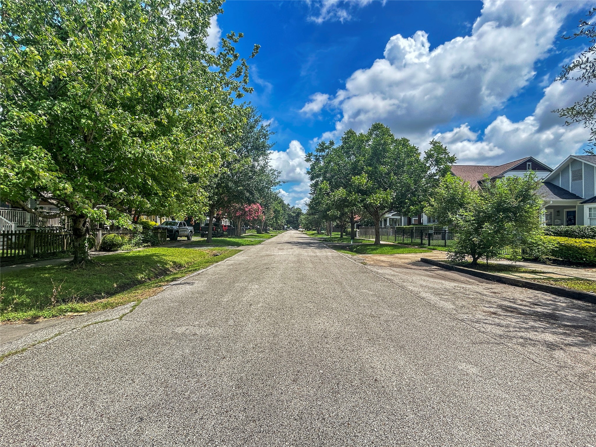 1203 Tulane Street Houston, TX 77008 - Photo 4 of 6 North view of Tulane. Beautiful tree lined street with established homes.