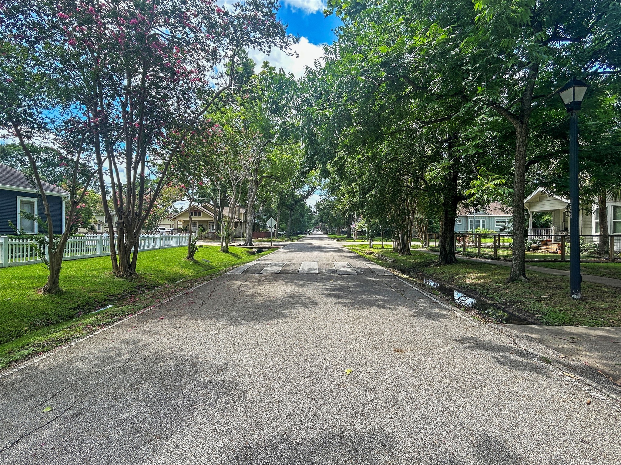 1203 Tulane Street Houston, TX 77008 - Photo 5 of 6 South view of Tulane and 12th St. Beautiful trees on both sides.