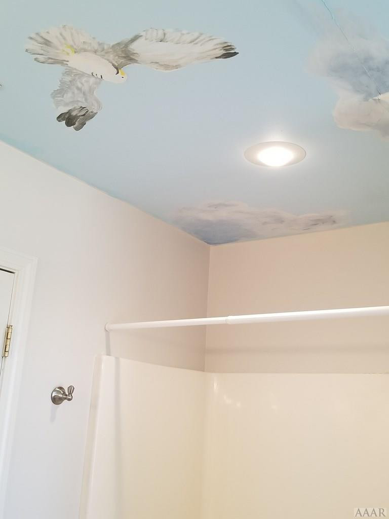 547 Ownley Road Elizabeth City, NC 27909 - Photo 32 of 56 Great ceiling mural in upstairs bath