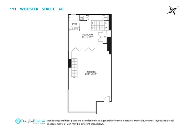 a car parked in front of a building