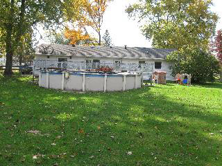 62 West Sub Station Road Temperance, MI 48182 - Photo 2 of 14 Rear of home