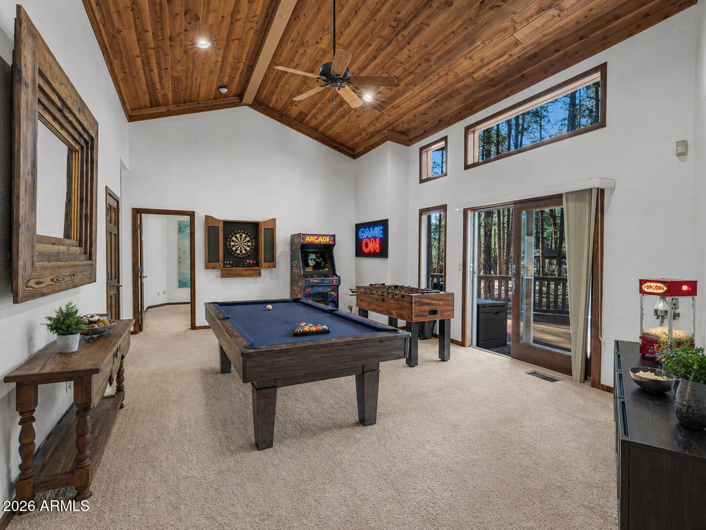 4384 Griffiths Spring Flagstaff, AZ 86005 - Photo 23 of 60 Virtually Staged Game Room